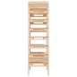 vidaXL Weinregal 61,5x30x107,5 cm Massivholz Kiefer vidaXL Weinregal 61,5x30x107,5 cm Massivholz Kiefer