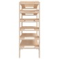 vidaXL Weinregal 109,5x30x82 cm Massivholz Kiefer vidaXL Weinregal 109,5x30x82 cm Massivholz Kiefer