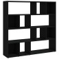 vidaXL Bücherregal/Raumteiler Schwarz 105x24x102 cm vidaXL Bücherregal/Raumteiler Schwarz 105x24x102 cm