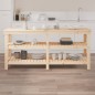 vidaXL Werkbank 181x50x80 cm Massivholz Kiefer vidaXL Werkbank 181x50x80 cm Massivholz Kiefer