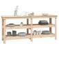 vidaXL Werkbank 181x50x80 cm Massivholz Kiefer vidaXL Werkbank 181x50x80 cm Massivholz Kiefer