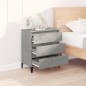 vidaXL Sideboard Betongrau 60x35x70 cm Holzwerkstoff vidaXL Sideboard Betongrau 60x35x70 cm Holzwerkstoff