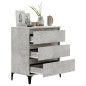 vidaXL Sideboard Betongrau 60x35x70 cm Holzwerkstoff vidaXL Sideboard Betongrau 60x35x70 cm Holzwerkstoff