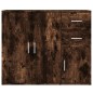 vidaXL Sideboard Räuchereiche 91x29,5x75 cm Holzwerkstoff vidaXL Sideboard Räuchereiche 91x29,5x75 cm Holzwerkstoff