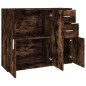 vidaXL Sideboard Räuchereiche 91x29,5x75 cm Holzwerkstoff vidaXL Sideboard Räuchereiche 91x29,5x75 cm Holzwerkstoff