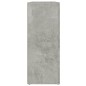 vidaXL Sideboard Betongrau 91x29,5x75cm Holzwerkstoff vidaXL Sideboard Betongrau 91x29,5x75cm Holzwerkstoff