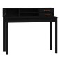 vidaXL Schreibtisch Schwarz 110x50x93 cm Massivholz Kiefer vidaXL Schreibtisch Schwarz 110x50x93 cm Massivholz Kiefer