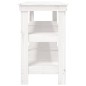 vidaXL Werkbank Weiß 181x50x80 cm Massivholz Kiefer vidaXL Werkbank Weiß 181x50x80 cm Massivholz Kiefer