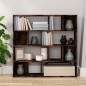 vidaXL Bücherregal/Raumteiler Räuchereiche 105x24x102 cm vidaXL Bücherregal/Raumteiler Räuchereiche 105x24x102 cm