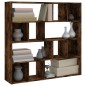 vidaXL Bücherregal/Raumteiler Räuchereiche 105x24x102 cm vidaXL Bücherregal/Raumteiler Räuchereiche 105x24x102 cm