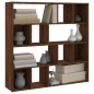 vidaXL Bücherregal/Raumteiler Braun Eichen-Optik 105x24x102 cm vidaXL Bücherregal/Raumteiler Braun Eichen-Optik 105x24x102 cm