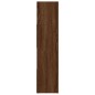 vidaXL Bücherregal/Raumteiler Braun Eichen-Optik 105x24x102 cm vidaXL Bücherregal/Raumteiler Braun Eichen-Optik 105x24x102 cm