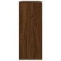 vidaXL Sideboard Braun Eichen-Optik 91x29,5x75 cm Holzwerkstoff vidaXL Sideboard Braun Eichen-Optik 91x29,5x75 cm Holzwerkstoff