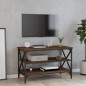 vidaXL TV-Schrank Braun Eichen-Optik 80x40x50 cm Holzwerkstoff vidaXL TV-Schrank Braun Eichen-Optik 80x40x50 cm Holzwerkstoff