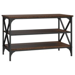 vidaXL TV-Schrank Braun Eichen-Optik 80x40x50 cm Holzwerkstoff