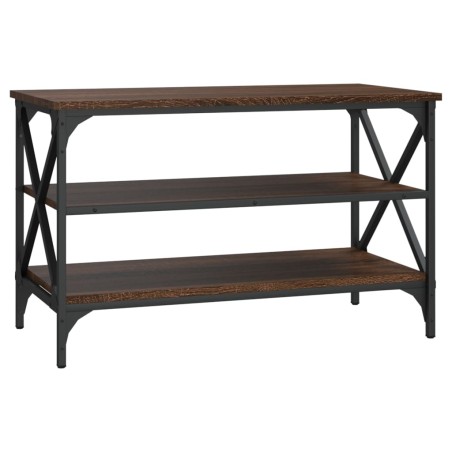 vidaXL TV-Schrank Braun Eichen-Optik 80x40x50 cm Holzwerkstoff
