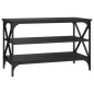 vidaXL TV-Schrank Schwarz 80x40x50 cm Holzwerkstoff vidaXL TV-Schrank Schwarz 80x40x50 cm Holzwerkstoff
