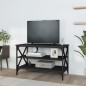 vidaXL TV-Schrank Schwarz 80x40x50 cm Holzwerkstoff vidaXL TV-Schrank Schwarz 80x40x50 cm Holzwerkstoff