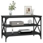 vidaXL TV-Schrank Schwarz 80x40x50 cm Holzwerkstoff vidaXL TV-Schrank Schwarz 80x40x50 cm Holzwerkstoff