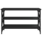 vidaXL TV-Schrank Schwarz 80x40x50 cm Holzwerkstoff vidaXL TV-Schrank Schwarz 80x40x50 cm Holzwerkstoff