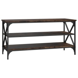 vidaXL TV-Schrank Räuchereiche 100x40x50 cm Holzwerkstoff
