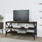 vidaXL TV-Schrank Räuchereiche 100x40x50 cm Holzwerkstoff vidaXL TV-Schrank Räuchereiche 100x40x50 cm Holzwerkstoff