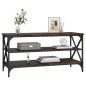 vidaXL TV-Schrank Räuchereiche 100x40x50 cm Holzwerkstoff vidaXL TV-Schrank Räuchereiche 100x40x50 cm Holzwerkstoff