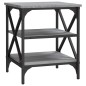 vidaXL Beistelltische 2 Stk. Grau Sonoma 40x42x50 cm Holzwerkstoff vidaXL Beistelltische 2 Stk. Grau Sonoma 40x42x50 cm Holzwerkstoff