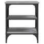 vidaXL Beistelltische 2 Stk. Grau Sonoma 40x42x50 cm Holzwerkstoff vidaXL Beistelltische 2 Stk. Grau Sonoma 40x42x50 cm Holzwerkstoff