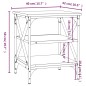 vidaXL Beistelltische 2 Stk. Grau Sonoma 40x42x50 cm Holzwerkstoff vidaXL Beistelltische 2 Stk. Grau Sonoma 40x42x50 cm Holzwerkstoff