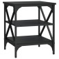 vidaXL Beistelltische 2 Stk. Schwarz 40x42x50 cm Holzwerkstoff vidaXL Beistelltische 2 Stk. Schwarz 40x42x50 cm Holzwerkstoff