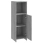 vidaXL Badschrank Grau Sonoma 30x30x95 cm Holzwerkstoff vidaXL Badschrank Grau Sonoma 30x30x95 cm Holzwerkstoff