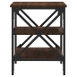 vidaXL Beistelltische 2 Stk. Braun Eichen-Optik 40x42x50 cm vidaXL Beistelltische 2 Stk. Braun Eichen-Optik 40x42x50 cm