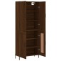 Highboard Braun Eichen-Optik 69,5x34x180 cm Holzwerkstoff Highboard Braun Eichen-Optik 69,5x34x180 cm Holzwerkstoff