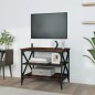vidaXL TV-Schrank Räuchereiche 60x40x50 cm Holzwerkstoff vidaXL TV-Schrank Räuchereiche 60x40x50 cm Holzwerkstoff
