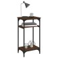 vidaXL Beistelltisch Braun Eichen-Optik 40x30x75 cm Holzwerkstoff vidaXL Beistelltisch Braun Eichen-Optik 40x30x75 cm Holzwerkstoff