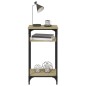vidaXL Beistelltisch Sonoma-Eiche 40x30x75 cm Holzwerkstoff vidaXL Beistelltisch Sonoma-Eiche 40x30x75 cm Holzwerkstoff