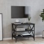 vidaXL TV-Schrank Schwarz 60x40x50 cm Holzwerkstoff vidaXL TV-Schrank Schwarz 60x40x50 cm Holzwerkstoff