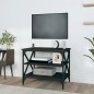 vidaXL TV-Schrank Schwarz 60x40x50 cm Holzwerkstoff vidaXL TV-Schrank Schwarz 60x40x50 cm Holzwerkstoff