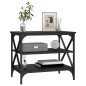vidaXL TV-Schrank Schwarz 60x40x50 cm Holzwerkstoff vidaXL TV-Schrank Schwarz 60x40x50 cm Holzwerkstoff