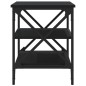 vidaXL TV-Schrank Schwarz 60x40x50 cm Holzwerkstoff vidaXL TV-Schrank Schwarz 60x40x50 cm Holzwerkstoff