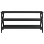 vidaXL TV-Schrank Schwarz 100x40x50 cm Holzwerkstoff vidaXL TV-Schrank Schwarz 100x40x50 cm Holzwerkstoff