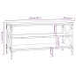 vidaXL TV-Schrank Schwarz 100x40x50 cm Holzwerkstoff vidaXL TV-Schrank Schwarz 100x40x50 cm Holzwerkstoff