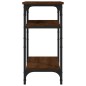 vidaXL Beistelltisch Braun Eichen-Optik 35x30x60 cm Holzwerkstoff
