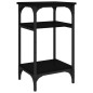 vidaXL Beistelltisch Schwarz 35x30x60 cm Holzwerkstoff vidaXL Beistelltisch Schwarz 35x30x60 cm Holzwerkstoff