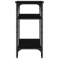 vidaXL Beistelltisch Schwarz 35x30x60 cm Holzwerkstoff vidaXL Beistelltisch Schwarz 35x30x60 cm Holzwerkstoff