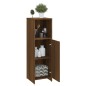 vidaXL Badschrank Braun Eichen-Optik 30x30x95 cm Holzwerkstoff vidaXL Badschrank Braun Eichen-Optik 30x30x95 cm Holzwerkstoff