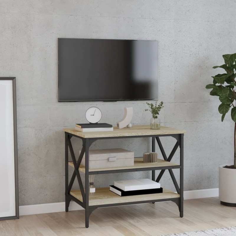 vidaXL TV-Schrank Sonoma-Eiche 60x40x50 cm Holzwerkstoff vidaXL TV-Schrank Sonoma-Eiche 60x40x50 cm Holzwerkstoff