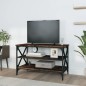 vidaXL TV-Schrank Räuchereiche 80x40x50 cm Holzwerkstoff vidaXL TV-Schrank Räuchereiche 80x40x50 cm Holzwerkstoff