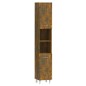 vidaXL Badschrank Räuchereiche 30x30x179 cm Holzwerkstoff vidaXL Badschrank Räuchereiche 30x30x179 cm Holzwerkstoff
